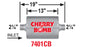 CHERRY BOMB 7401CB Pro (R) Exhaust Muffler