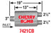 Cherry Bomb 7421CB Pro (R) Exhaust Muffler