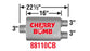 CHERRY BOMB 88110CB Vortex (R) Exhaust Muffler