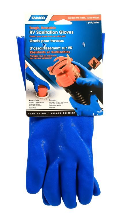 Camco  Gloves 40287 Size - One Size  Color - Blue  Safety Rating - NON SFI