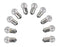 Camco  Instrument Panel Light Bulb 54836 Wattage - 3.78 Watts  Voltage Rating - 14 Volts  Quantity - Pack Of 10  Industry Number - 168/ 194