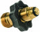 Camco 59943 Propane Hose Connector; Type - Cylinder Adapter  End Type1 - Soft Nose Prest-O-Lite (POL)  End Size2 - 1 Inch-20  End Type2 - Male Threads  Material - Brass