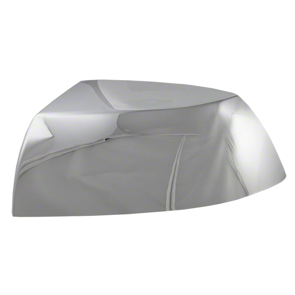 COAST2COAST  Exterior Mirror Cover CCIMC67406R Coverage - Top Cover  Position - Driver And Passenger Side  Finish - Chrome Plated  Color - Silver  Material - ABS Plastic  Logo Design - No Logo  Quantity - Set Of 2  Installation Type - 3M Tape