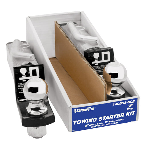 Draw-Tite 40583-002 Towing Starter Kit Trailer Hitch Ball Mount