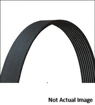 Dayco Products Inc 5060505 Serpentine Belt Poly Rib; Type - W Profile  Number Of Ribs - 6  Outside Length (IN) - 50.59 Inch  Top Width (IN) - 0.82 Inch  Thickness (IN) - 0.17 Inch  Material - EPDM Compound With Rubber Backside