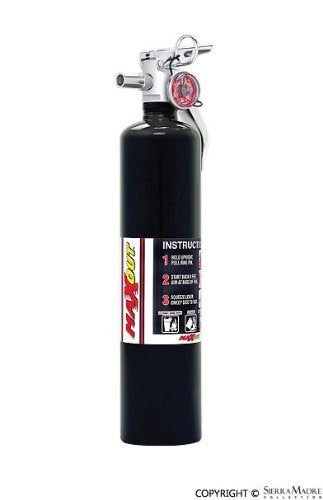 H3R Performance MAXOUT (TM) Fire Extinguisher MX250B Extinguishing Agent - Dry Chemical  Bottle Volume (LB) - 2.5 Pounds  Color - Black  Material - Steel  Includes Mounting Brackets - Yes  USCG Approved - Yes
