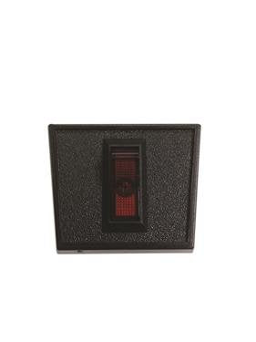 WirthCo 20595 Multi Purpose Switch; Type - Rocker With Assembly  Current Rating - 20 Amp  Color - Red