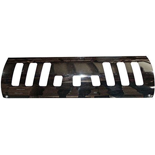 TrailFX G9012S Skid Plate TFX Replacement Parts; Location - Bull Bar  Finish - Polished  Color - Silver  Material - Stainless Steel  Drilling Required - No