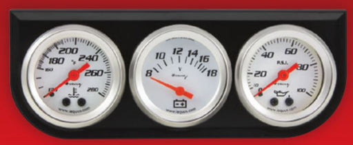 Equus 5100 5000 Series Gauge Oil Pressure/ Voltmeter/ Water Temperature