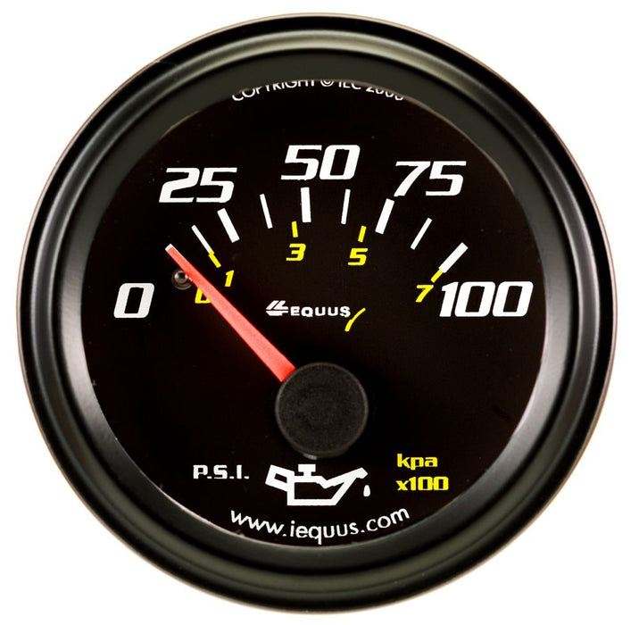 Equus 6234 6000 Series Gauge Oil Pressure