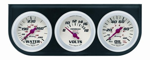 Equus 8100 8000 Series Gauge Oil Pressure/ Voltmeter/ Water Temperature