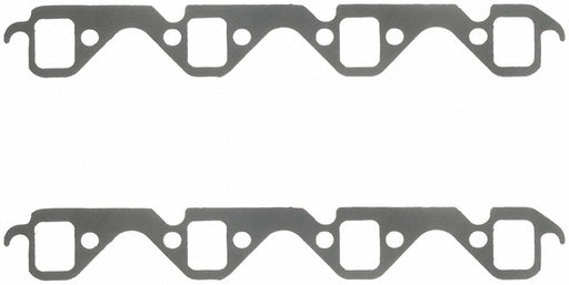 Fel Pro HP 1467 Exhaust Header Gasket; Quantity - Single  Port Diameter (IN) - Not Applicable  Material - Perforated Steel Core With Anti Stick Coating  Port Shape - Rectangular  Port Length (IN) - 1.35 Inch  Port Width (IN) - 1.05 Inch