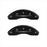 MGP Caliper Covers  Caliper Cover 32018SCW2MB Finish - Powder Coated  Color - Matte Black  Material - Aluminum  Logo Design - Chrysler Wing Style 2 Engraving  Logo Color - Silver  Installation Type - Clip-On/ Fastening System  Quantity - Set Of 4