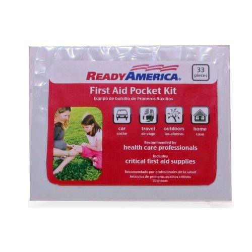 Ready America 74001 Pocket First First Aid Kit