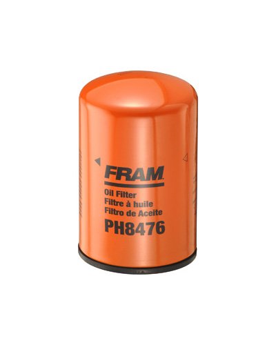 Fram EXTRA GUARD (R) Oil Filter PH8476 Type - Spin-On  Color - Orange  Material - Cellulose And Glass Blended Media  Diameter (IN) - 3.69 Inch  Height (IN) - 5.72 Inch  Micron Rating - OEM  Anti-Drain Back Valve - No  Filter Bypass Relief Valve - No