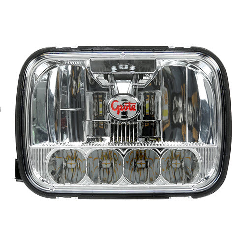 Grote  Headlight Bulb 90951-5 Light Color - Clear  Quantity - Single  Street Legal - Yes  Voltage Rating - 12 Volt/ 24 Volt  Wattage - 21 Watt Low Beam/ 33 Watt High Beam  Industry Number - H4