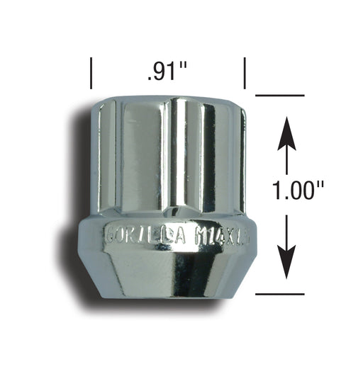 Gorilla 26048SD Small Diameter Duplex Open End Lug Nut
