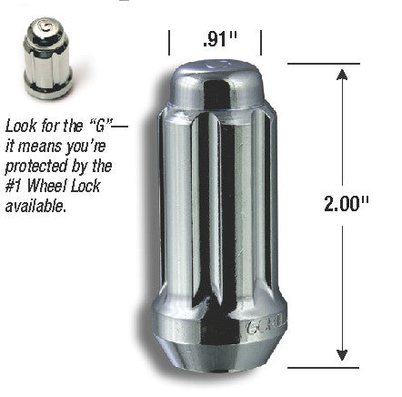 Gorilla 26641SD Small Diameter Duplex Wheel Lock