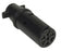 Hopkins MFG 47445 Trailer Wiring Connector Adapter Plug In Simple (TM); End Type - 7 Pole Round To 6 Pole Round  Color - Black