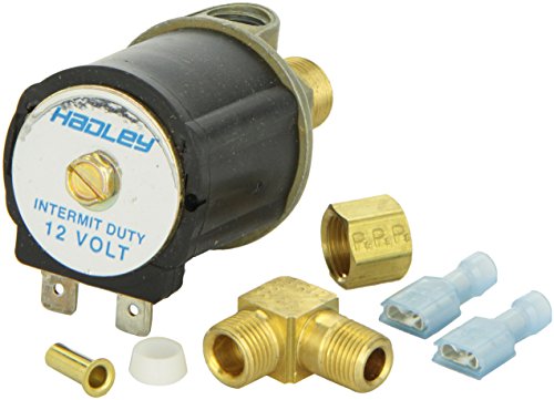 Hadley Products H00550C Air Horn Solenoid Valve; Voltage Rating - 12 Volt  Inlet Size (IN) - 1/4 Inch NPT  Outlet Size (IN) - 1/4 Inch NPT  Mounting Style - Horn Mount