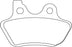 Hawk Performance HMC5015 V-Twin Brake Pad