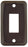 JR Products 12865  Multi Purpose Switch Faceplate