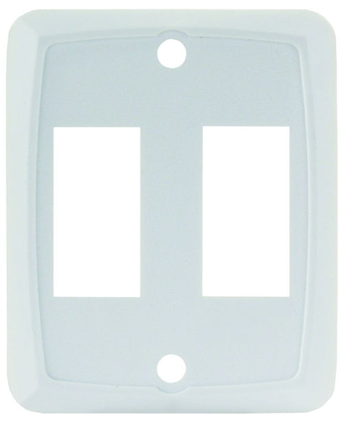 JR Products 12875 Multi Purpose Switch Faceplate; Color - White