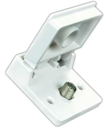 JR Products 47755  TV Cable Entry Plate