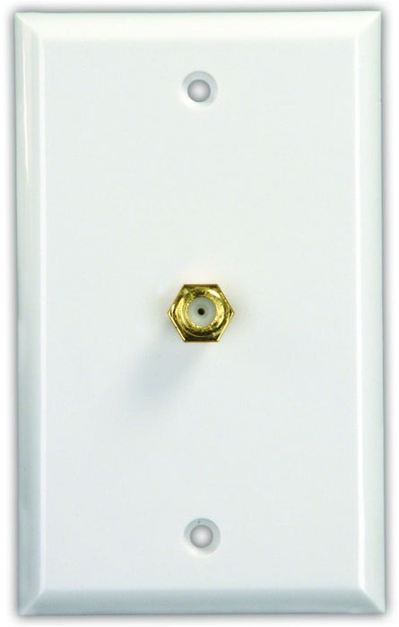 JR Products 47785  TV Cable Entry Plate