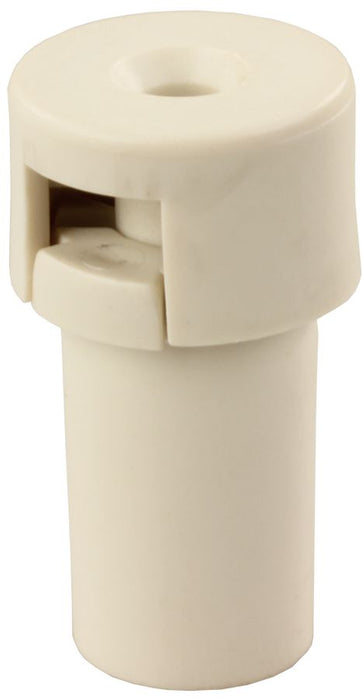 JR Products  Window Shade Cord Retainer 81955 Color - Beige  Quantity - Set Of 2  Shape - Round  Used To - Day/ Night Shade Where Constant Tension On Cord Is Needed  With Mounting Hardware - No