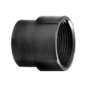 Lasalle Bristol  Sewer Waste Valve Fitting 632803 Type - Adapter  Size - 3 Inch Spigot X 3 Inch Male Thread  Color - Black  Material - ABS Plastic  With Flange - No