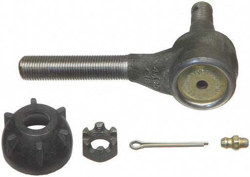 Moog Chassis ES3572 Tie Rod End Problem Solver; Type - Female  Greasable - Yes  Thread Size - OEM  Shank Type - OEM  With Offset - No  Finish - Natural  Color - Black  Material - Steel