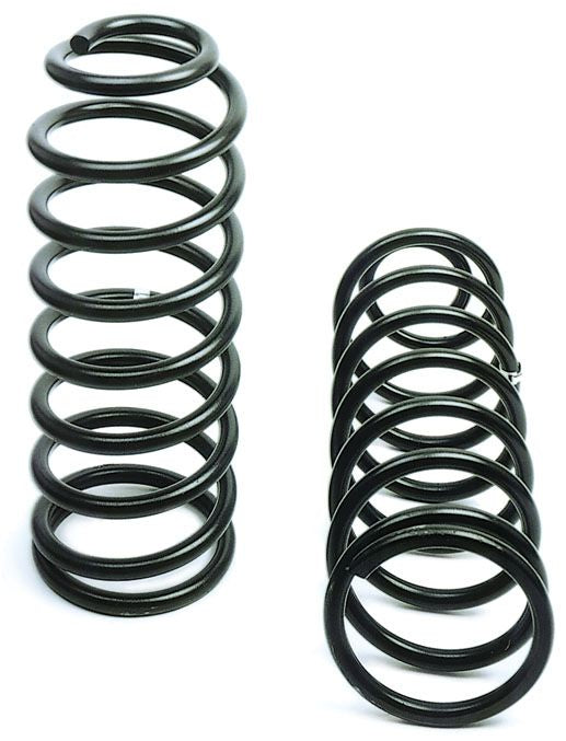 Moroso Performance 47510 Coil Spring; Finish - Painted  Color - Black  Material - Chrome Silicon  Quantity - Set Of 2