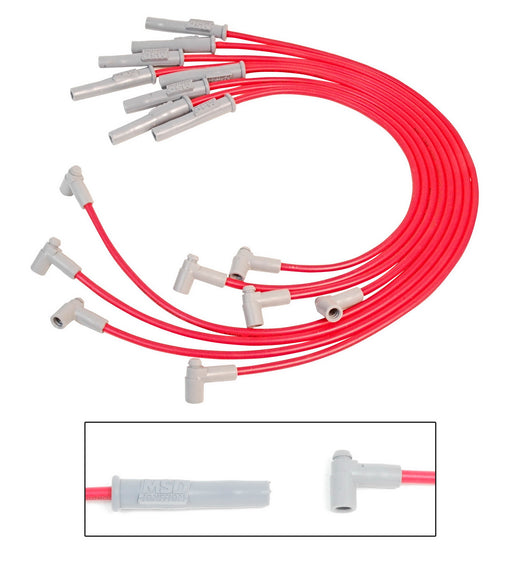MSD Ignition 32239 Super Conductor Spark Plug Wire Set