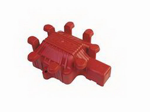 MSD Ignition 84022 Ignition Coil Cover Extreme (TM); Finish - Matte  Color - Red  Material - Plastic  Logo Design - MSD Script