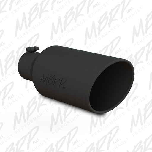 MBRP Exhaust T5126BLK Black Series Exhaust Tail Pipe Tip