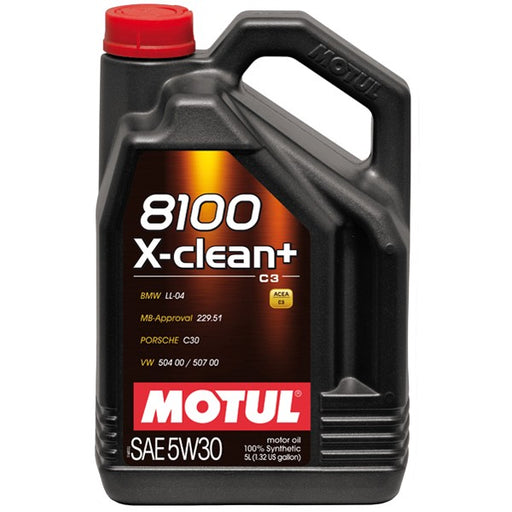 MOTUL USA 106377 8100 X-clean+ Oil