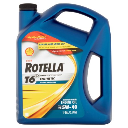 Pennzoil 550045347 Shell Rotella (R) T6 Oil