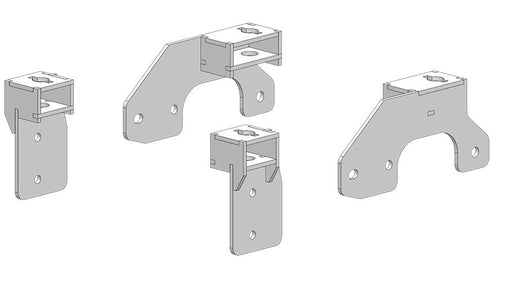 PullRite 3345 SuperRail Fifth Wheel Trailer Hitch Mount Kit