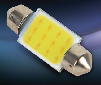 Pilot Automotive  Inc. ILC-6461AW COB (Chip On Board) Series Dome Light Bulb- LED
