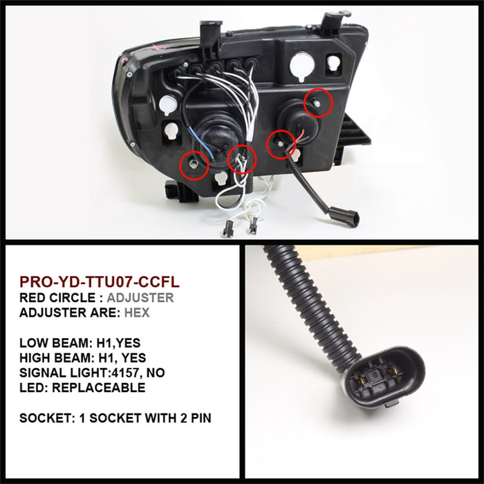 Spyder Auto 5030306  Headlight Assembly