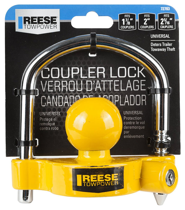 Reese 72783 Towpower Trailer Coupler Lock