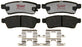 Raybestos Brakes EHT1100H Element3 (TM) Brake Pad