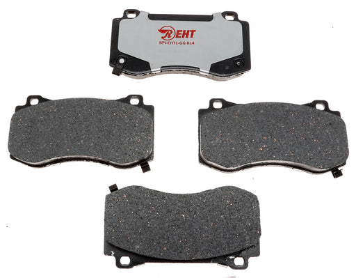 Raybestos Brakes EHT1119H Brake Pad; Recommended Use - OEM  Material - Ceramic  Construction - OEM  Overall Thickness (MM) - OEM  Includes OEM Sensors - Yes  Includes Shims - Yes  FMSI Number - D1119
