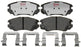 Raybestos Brakes EHT1421H Element3 (TM) Brake Pad