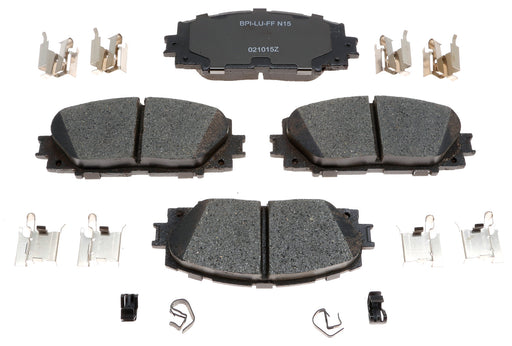 Raybestos Brakes MGD1169CH Brake Pad; Recommended Use - OEM  Material - Ceramic  Construction - OEM  Overall Thickness (MM) - OEM  Includes OEM Sensors - Yes  Includes Shims - Yes  Quantity - Set Of 2  FMSI Number - D1169