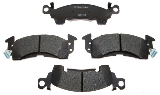 Raybestos Brakes MGD465ACH Brake Pad; Recommended Use - OEM  Material - Ceramic  Construction - OEM  Overall Thickness (MM) - OEM  Includes OEM Sensors - Yes  Includes Shims - Yes  Quantity - Set Of 2  FMSI Number - D465