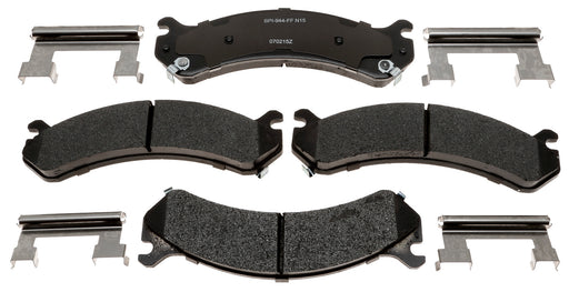 Raybestos Brakes MGD729CH Brake Pad; Recommended Use - OEM  Material - Ceramic  Construction - OEM  Overall Thickness (MM) - OEM  Includes OEM Sensors - Yes  Includes Shims - Yes  Quantity - Set Of 2  FMSI Number - D729