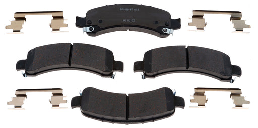 Raybestos Brakes MGD970MH Brake Pad; Recommended Use - OEM  Material - Metallic  Construction - OEM  Overall Thickness (MM) - OEM  Includes OEM Sensors - Yes  Includes Shims - Yes  Quantity - Set Of 2  FMSI Number - D970