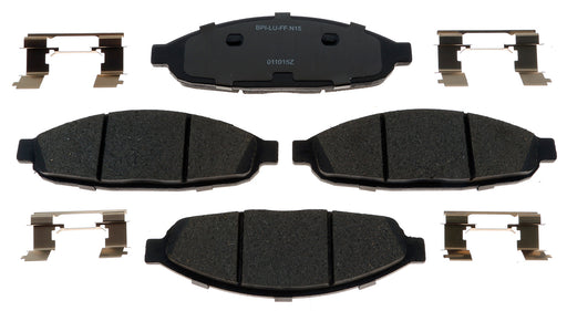 Raybestos Brakes  Brake Pad MGD997CH Recommended Use - OEM  Material - Ceramic  Construction - OEM  Overall Thickness (MM) - OEM  Includes OEM Sensors - Yes  Includes Shims - Yes  Quantity - Set Of 2  FMSI Number - D997